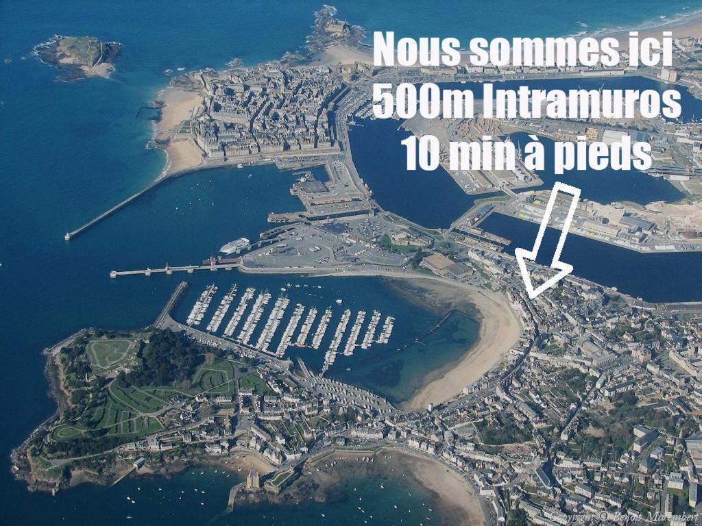 L'Atelier - Rdc - Plage 50M - Remparts 500M Saint-Malo Dış mekan fotoğraf